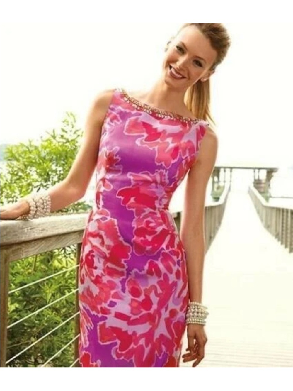 Lilly Pulitzer Pulaski dress embellished